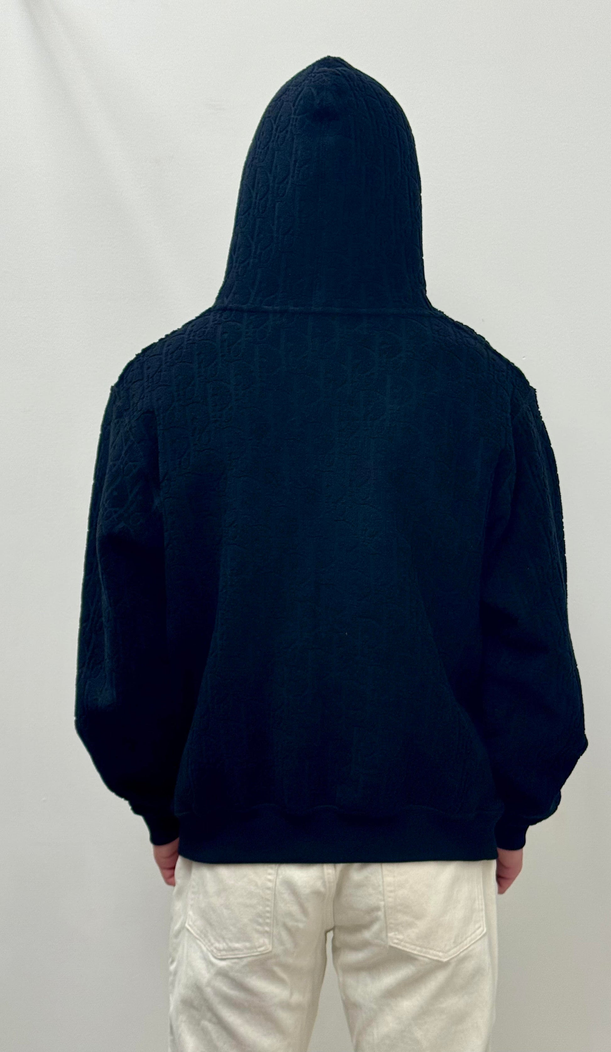 Dior Oblique Black Jacquard Terry Hoodie