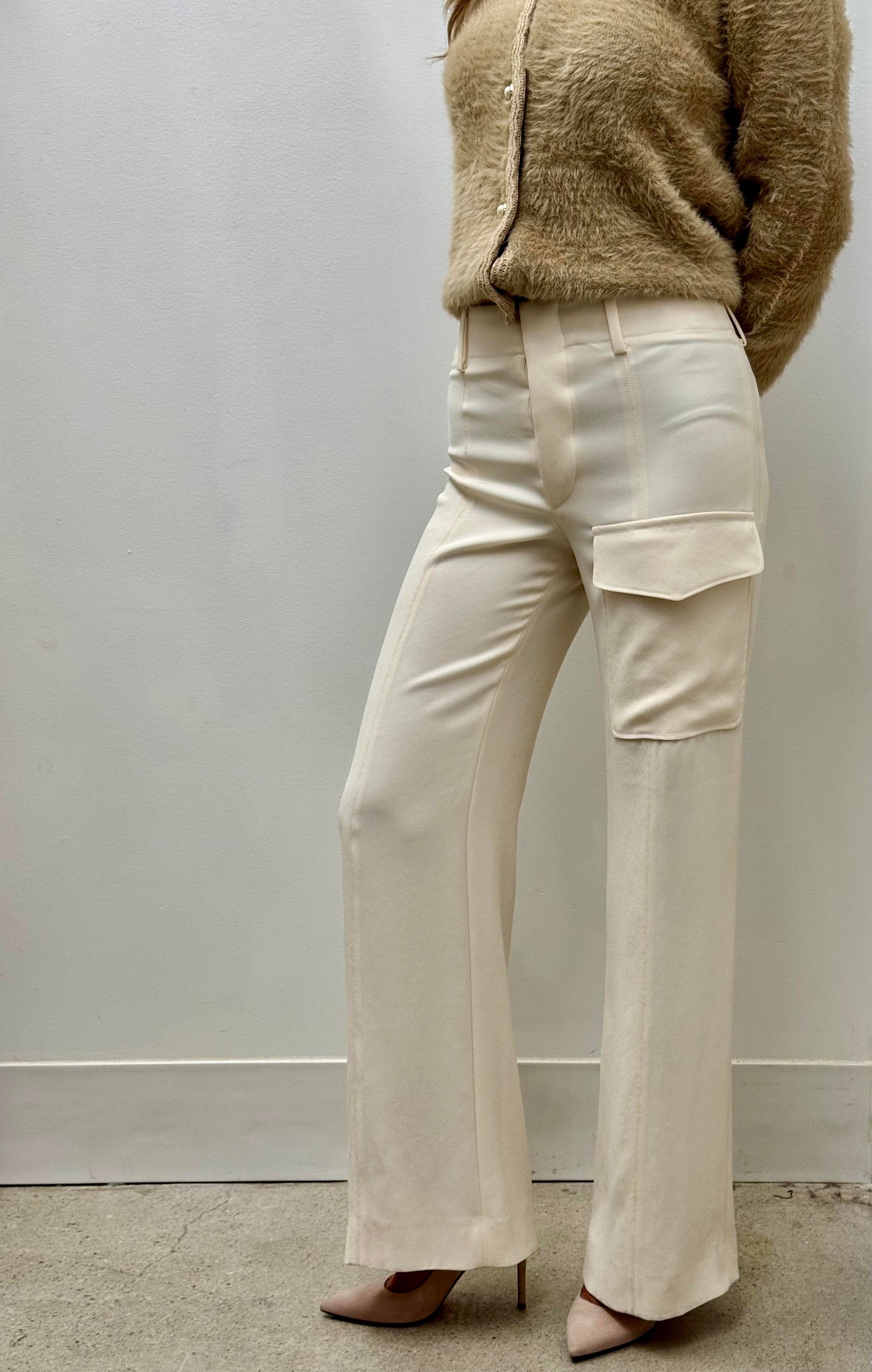 Chloe Cargo Pocket Trousers