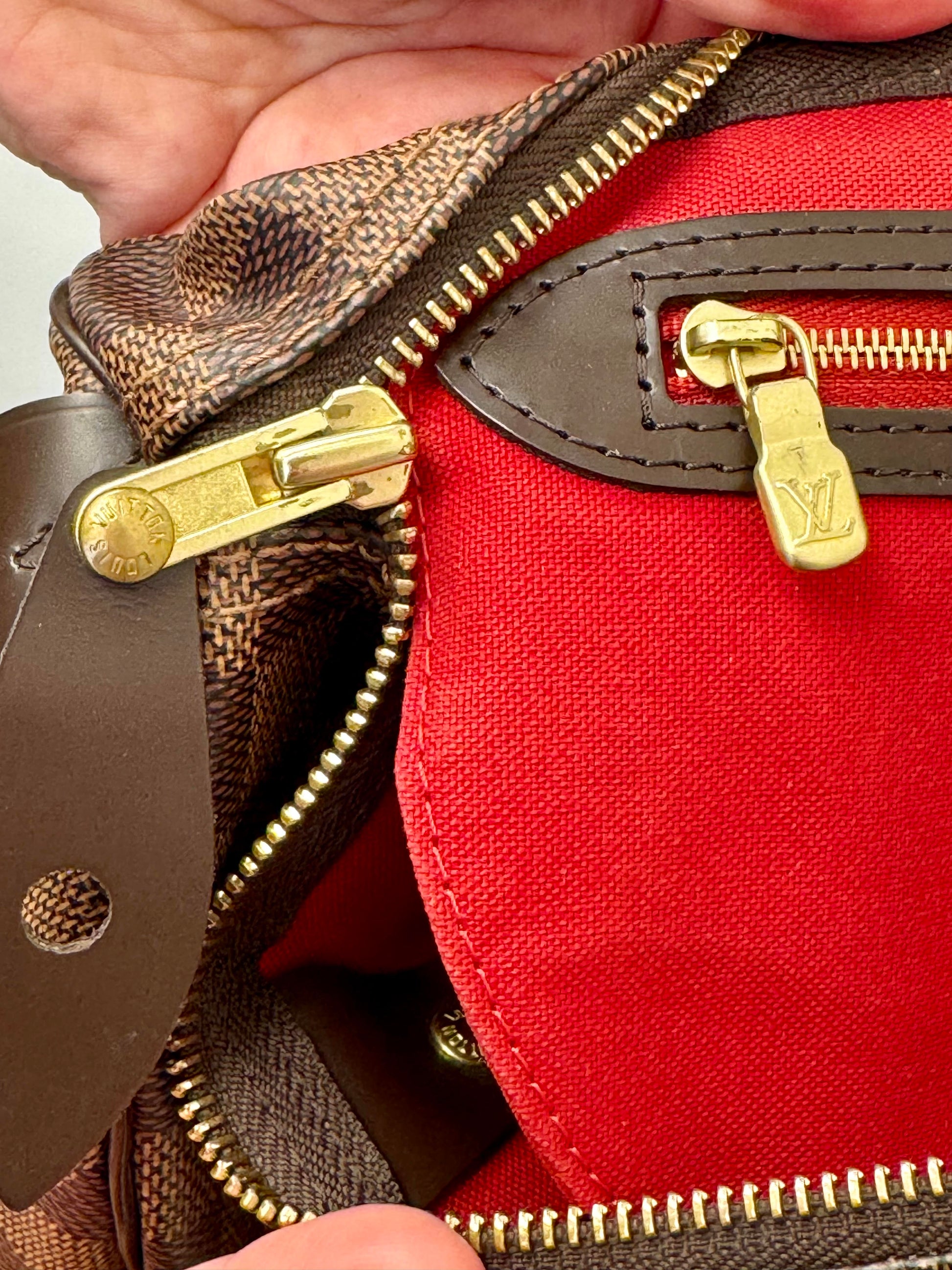 Louis Vuitton Speedy 35 in Damier Ebene Canvas